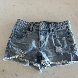 Denim Distressed Women Shorts